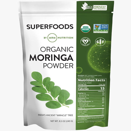 MRM Superfoods Organic Moringa Leaf Powder 240g