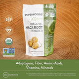 MRM Superfoods Organic Raw Maca Root Powder 240g