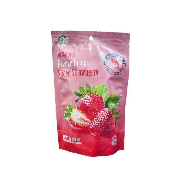 Madame Lyras Freeze Dried Strawberry Slices 16g