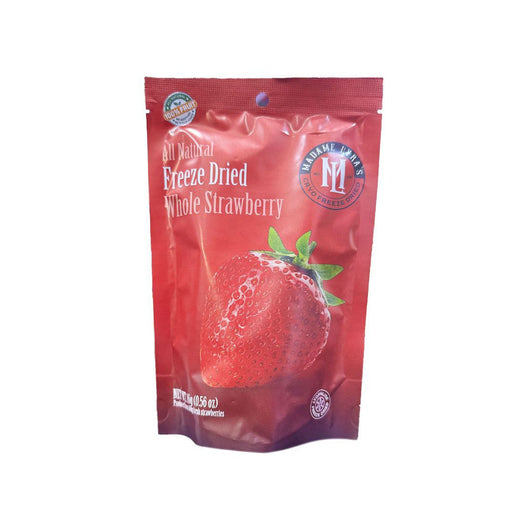 Madame Lyras Freeze Dried Strawberry Whole 16g