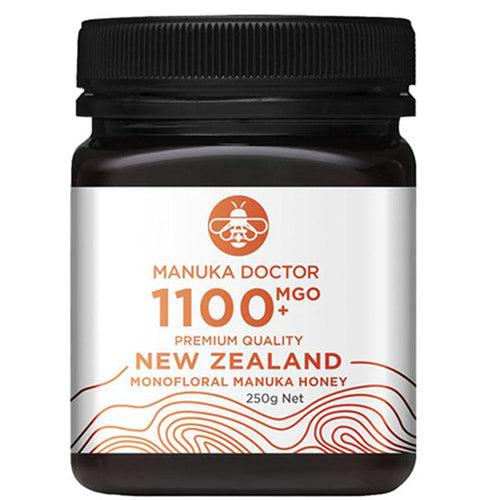 Manuka Doctor MGO 1100+ Monofloral New Zealand Manuka Honey (250 Grams)
