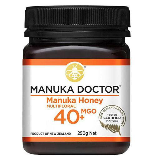 Manuka Doctor MGO 40+ Multifloral New Zealand Manuka Honey (250 Grams)