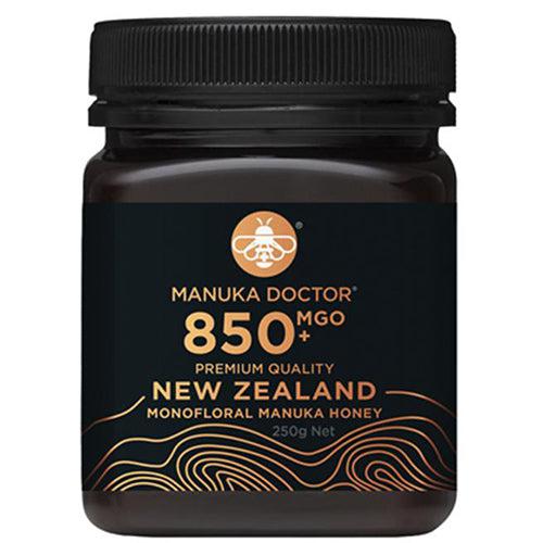 Manuka Doctor MGO 850+ Monofloral New Zealand Manuka Honey (250 Grams)