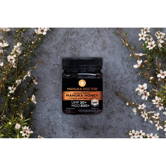 Manuka Doctor New Zealand UMF 20+ MGO 830+ Monofloral Manuka Honey 250g