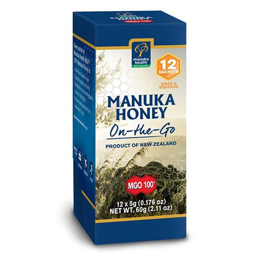Manuka Health New Zealand Manuka Honey MGO 100+ On The Go 12 pack