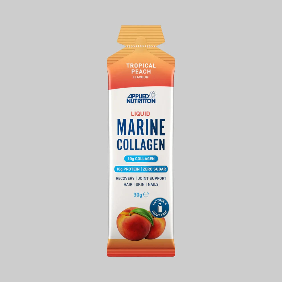 Applied Nutrition Liquid Marine Collagen, Tropical Peach Zero Sugar 30g