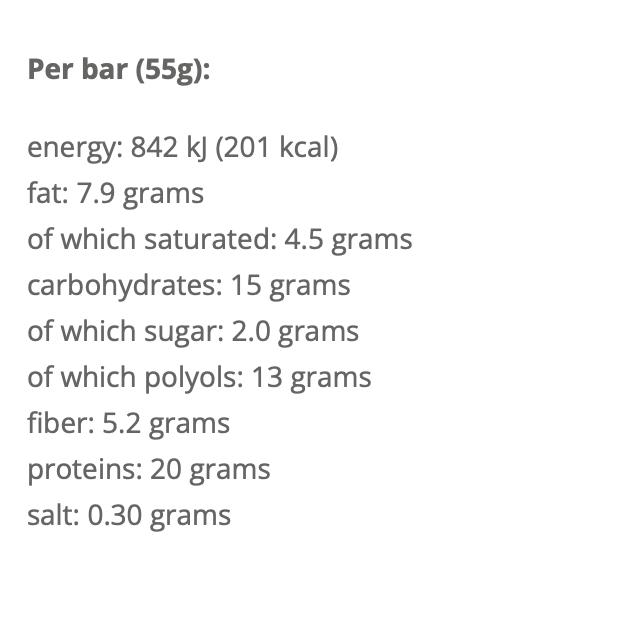 Maxim Protein Bar FREAKY Caramel No Added Sugar No Palm Oil 55g