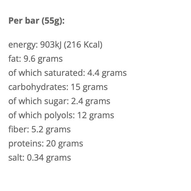 Maxim Protein Bar Hunky Peanut No Added Sugar No Palm Oil 55g