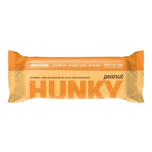 Maxim Protein Bar Hunky Peanut No Added Sugar No Palm Oil 55g