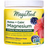 MegaFood Relax + Calm Magnesium Powder Formulated with Magnesium Citrate, Malate & Glycinate Vegetarian BlackBerry Hibiscus Oasis Flavor 200g