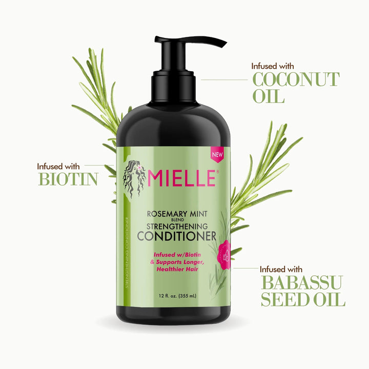 Mielle Organics Rosemary Mint Strengthening Conditioner with Biotin 355ml