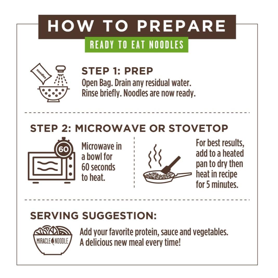 Miracle Noodle Organic Konjac Angel Hair Noodles Ready To Eat 200g