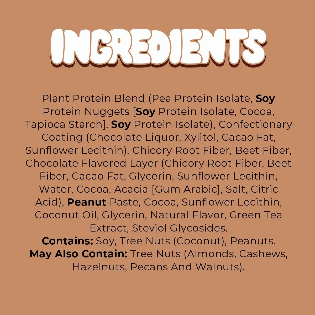 Misfits Vegan Protein Bar Dark Chocolate Brownie Gluten Free