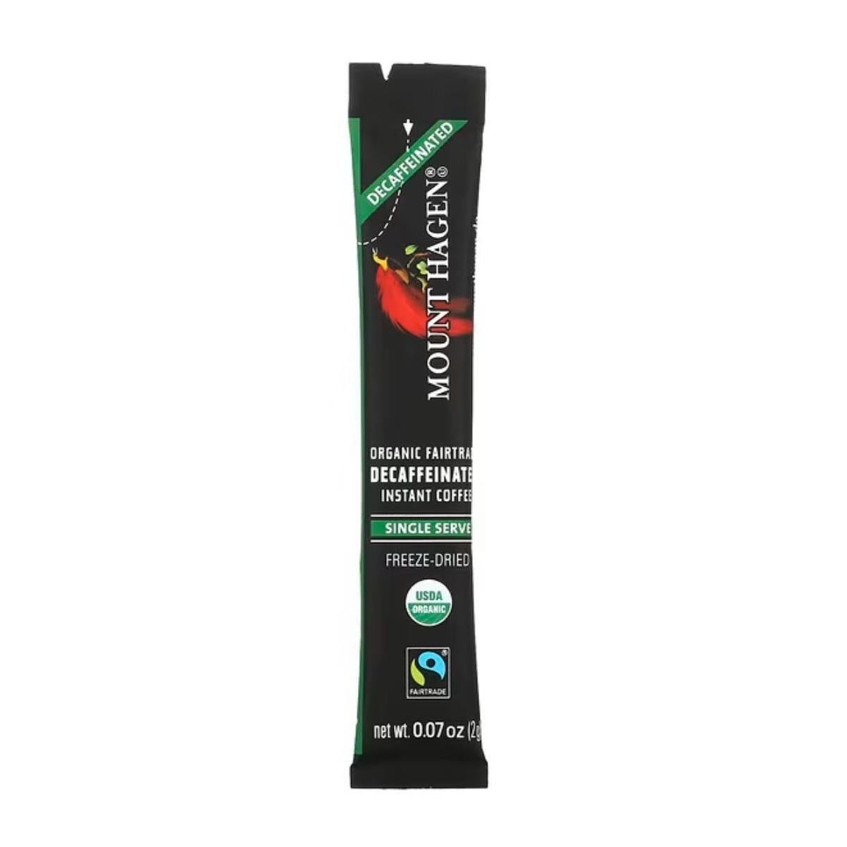 Mount Hagen - Organic Fairtrade Decaffeinated Instant Coffee 25 sticks