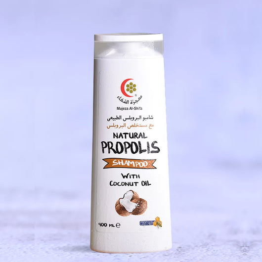 Mujeza Natural Propolis Shampoo with Coconut Oil 400ml