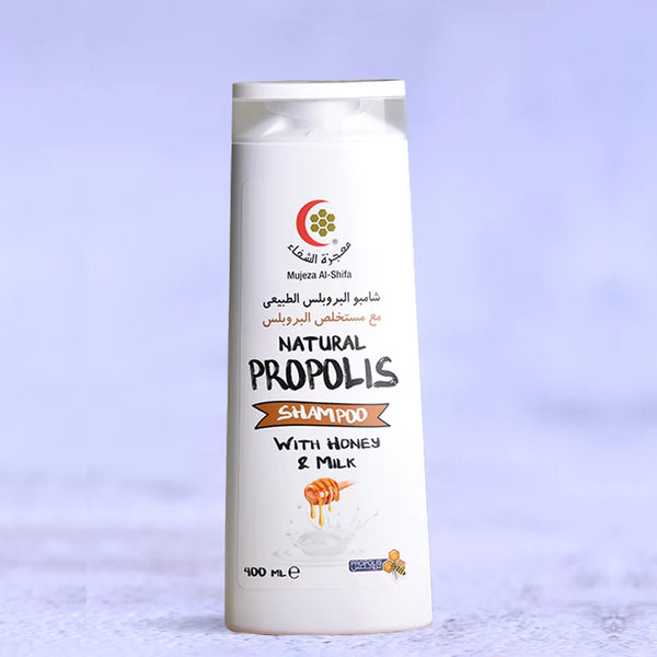 Mujeza Natural Propolis Shampoo with Honey & Milk 400ml