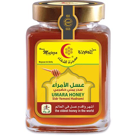 Mujeza Raw Unpasteurized Umara Sidr Yemeni Hadrami Honey 500g