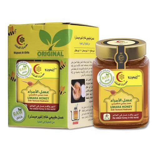 Mujeza Raw Unpasteurized Umara Sidr Yemeni Hadrami Honey 500g