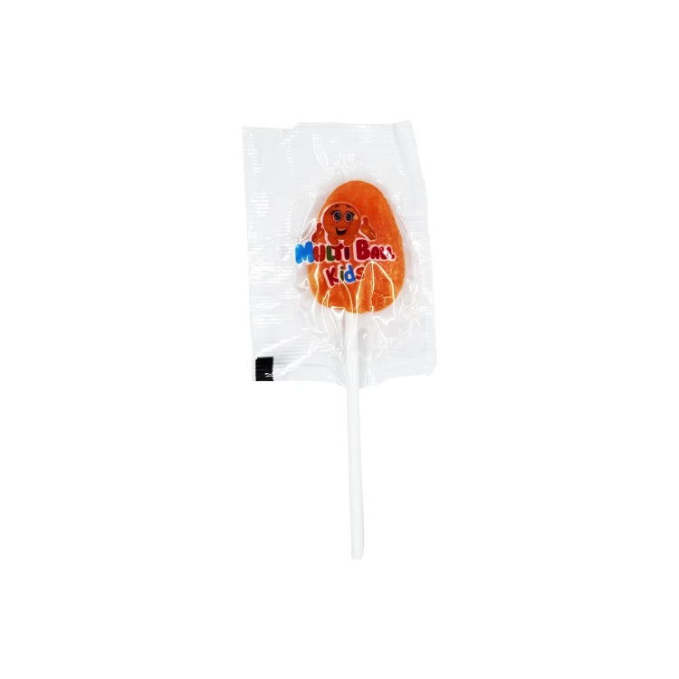 Multiball Kids Vitamin C Lollipops Orange Flavored 7pcs