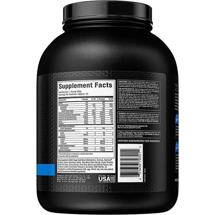 MuscleTech Cell-Tech Creatine Monohydrate Powder | Post Workout Recovery | Fruit Punch 2.72 KG