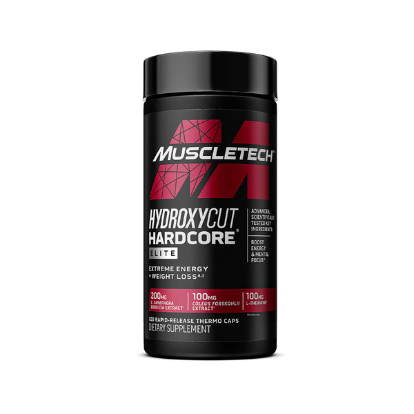 MuscleTech Hydroxycut Hardcore Elite 110 Veggie Capsules