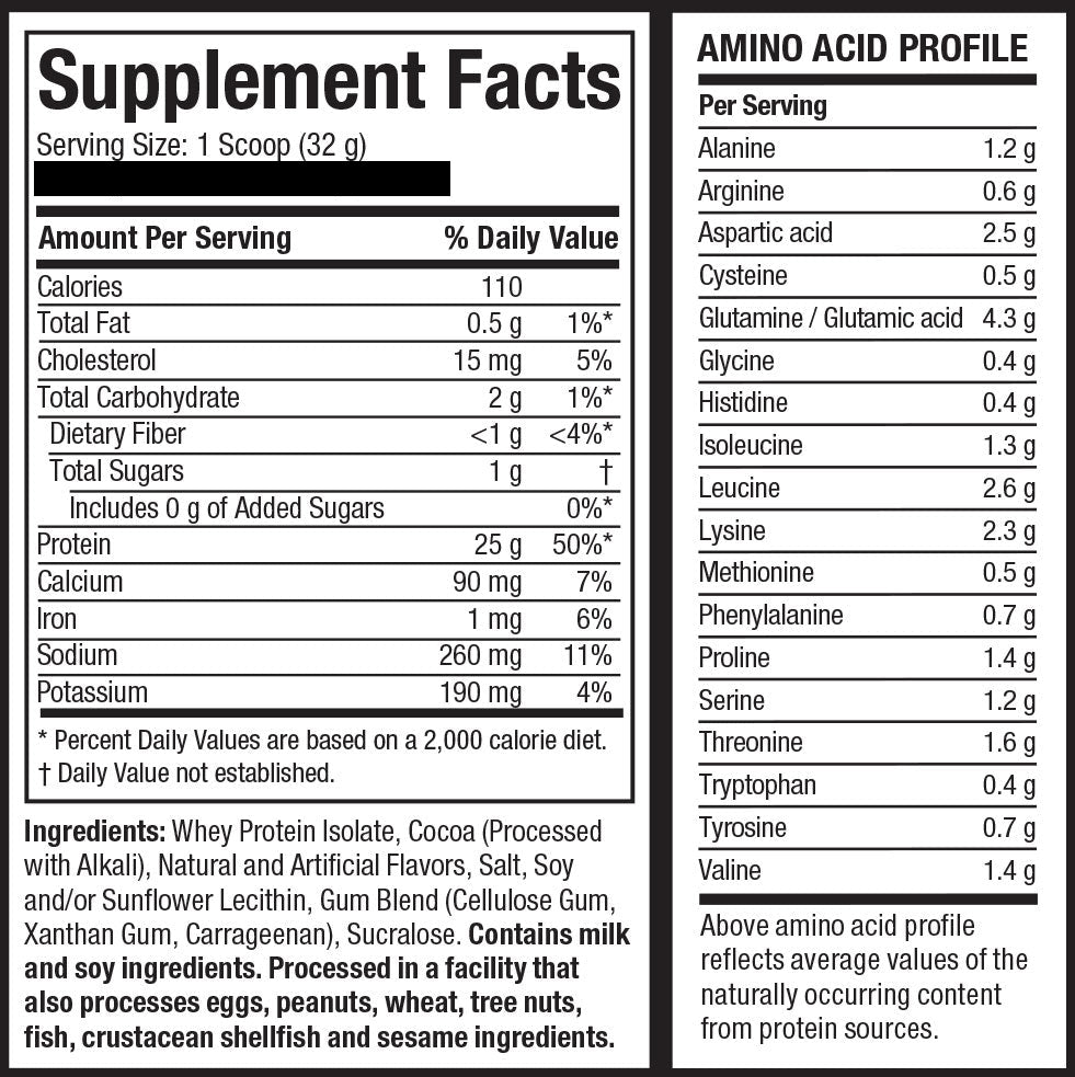 MuscleTech IsoWhey ISO Whey Protein Isolate Powder Muscle Builder for Men & Women Vanilla Flavor 2.27 KG 72 Servings