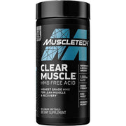 Muscletech Clear Muscle Hmb Free Acid 1,000 Mg Betator Boost Strength 42 Softgels