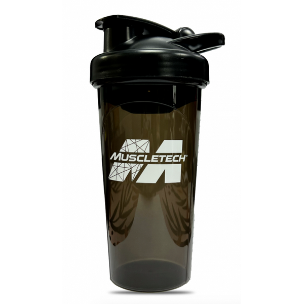 Muscletech Protein Shaker BPA FREE , Black, 20.3 fl oz (600 ml)