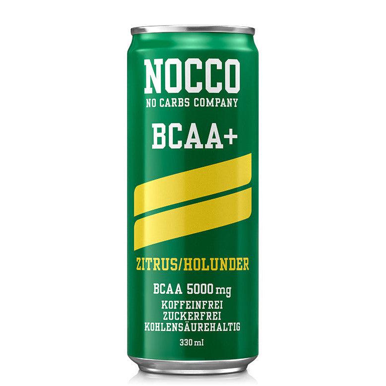 NOCCO BCAA Drink Citrus Elderflower Sugar Free Caffeine Free 330ml