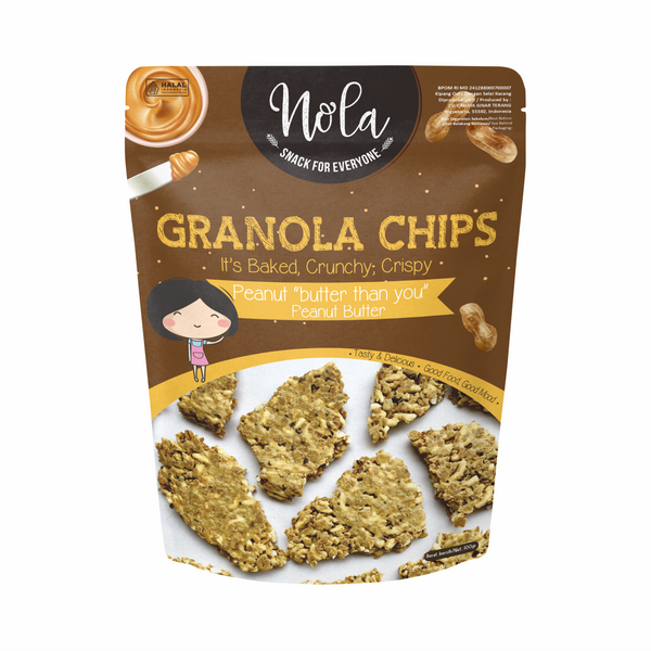 NOLA Granola Chips Peanut Butter 100g