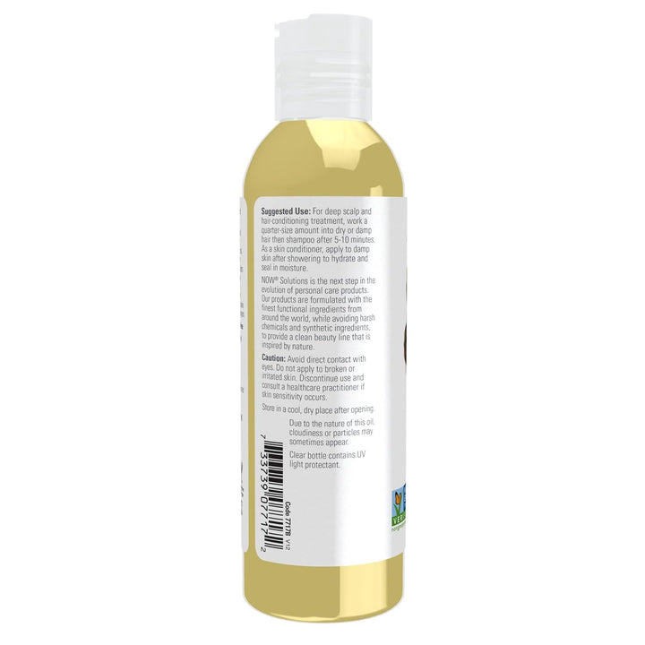 NOW Solutions, Jojoba Oil, 100% Pure Moisturizing, Multi-Purpose Oil for Face, Hair and Body 118ml