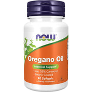 NOW Supplements, Oregano Oil with Ginger and Fennel Oil, Enteric Coated, 90 Softgels