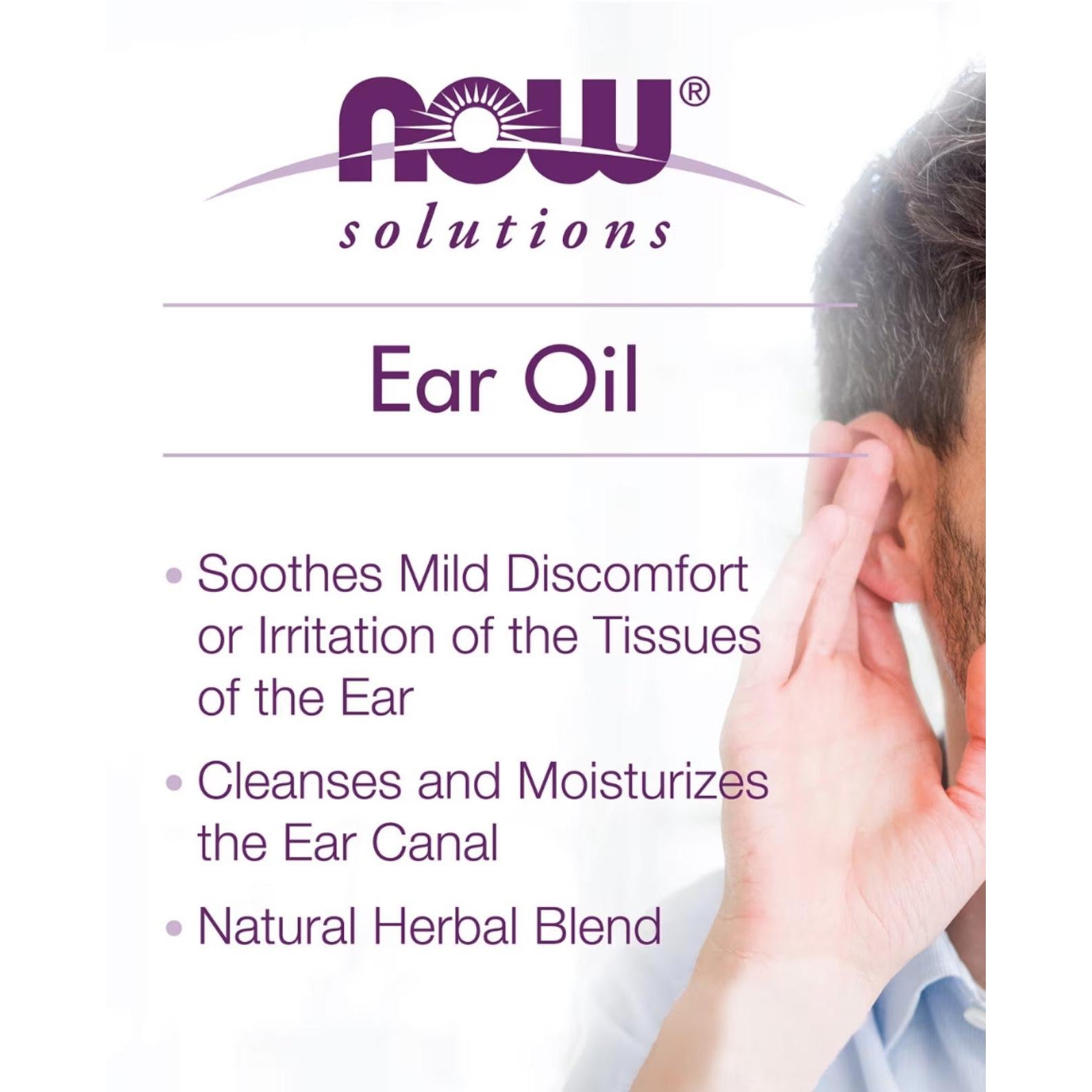 NOW Solutions Soothing Herbal Blend Ear Oil 30ml