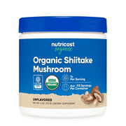 Nutricost Organic Shiitake Mushroom Powder 113g