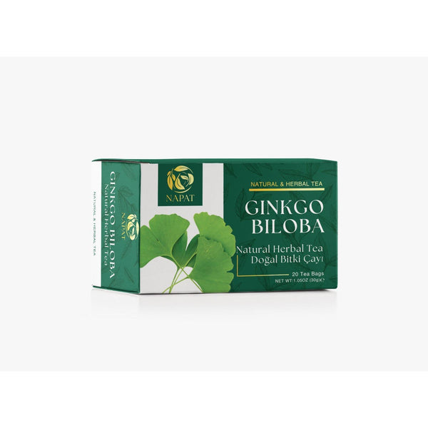 Napat Ginkgo Biloba NATURAL HERBAL TEA 20 TEA BAGS