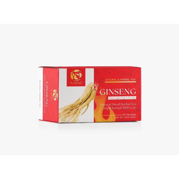 Napat Ginseng NATURAL MIXED HERBAL TEA 20 TEABAGS