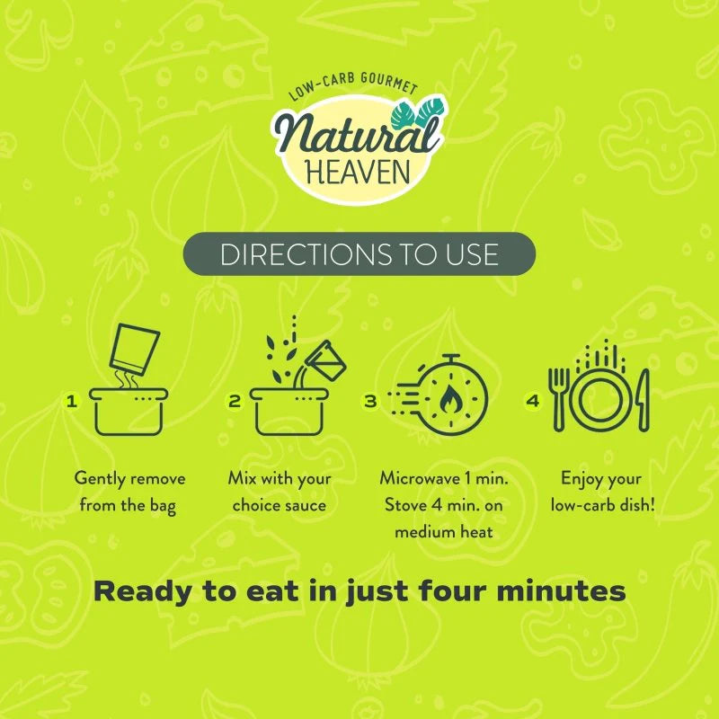 Natural Heaven Hearts of Palm KETO Spaghetti 255g