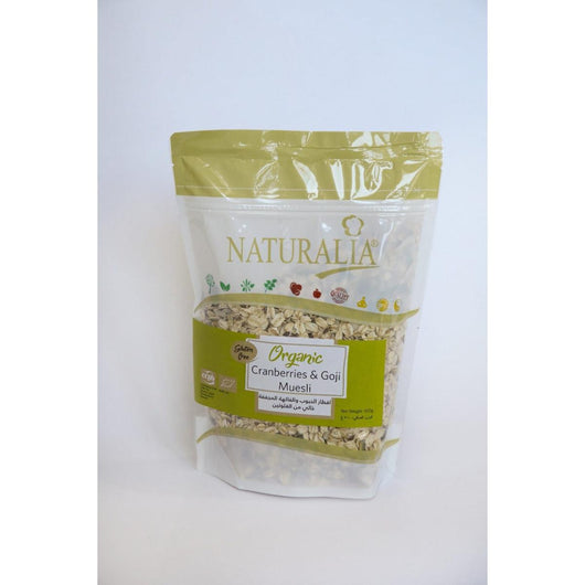 Naturalia Cranberries & Goji Muesli Gluten Free Organic 500g