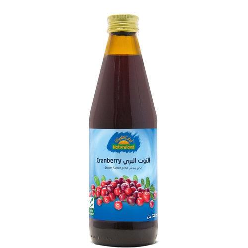 Natureland Organic Cranberry Juice 330ml