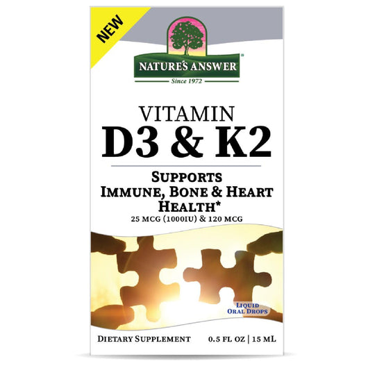 Nature's Answer Vitamin D3 & K2 15 ml