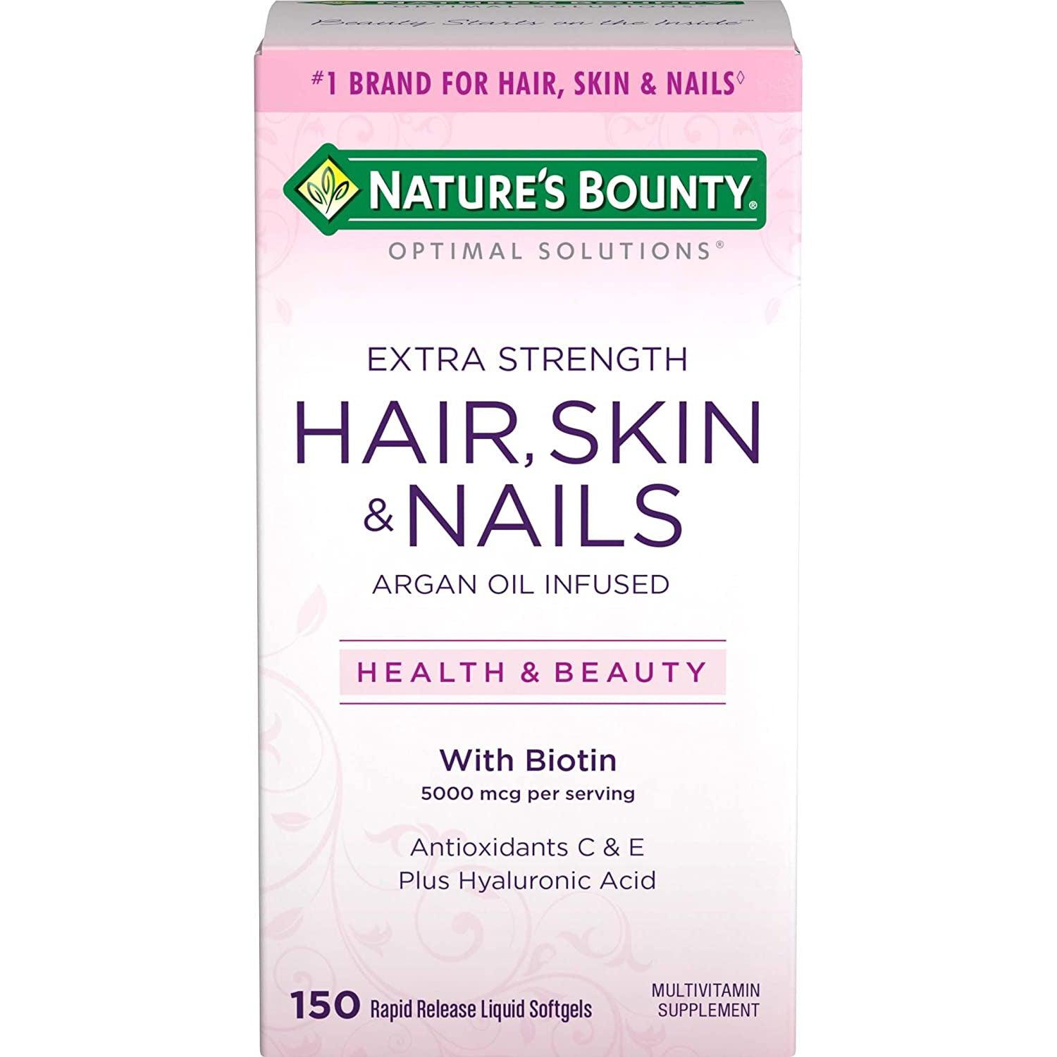 Nature's Bounty Extra Strength Hair, Skin & Nails - 150 Softgels