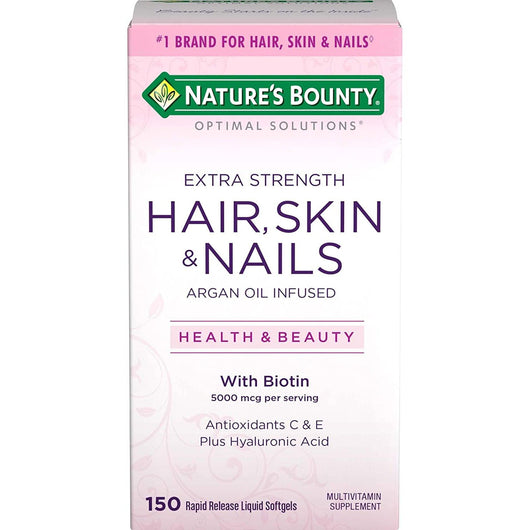 Nature's Bounty Extra Strength Hair, Skin & Nails - 150 Softgels