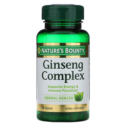 Nature's Bounty Ginseng Complex 75 Capsules