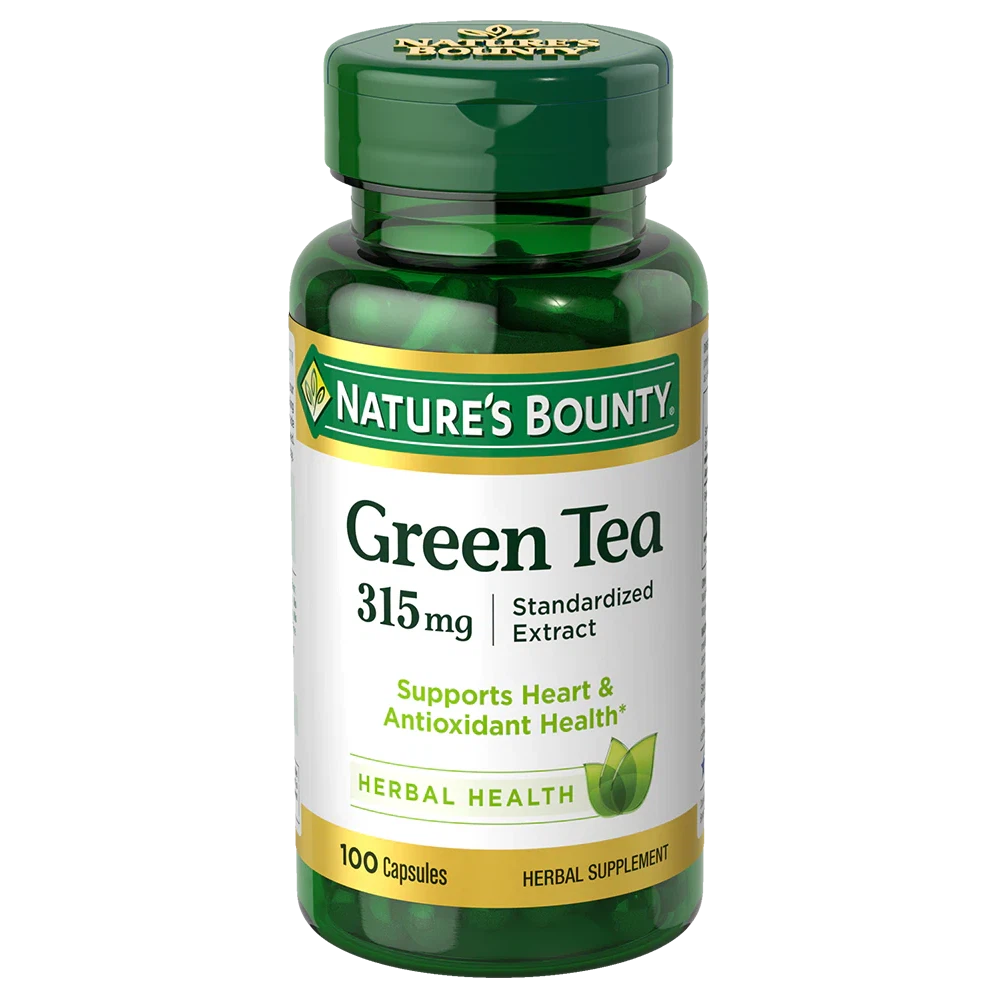 Nature's Bounty Green Tea Extract 100 Capsules
