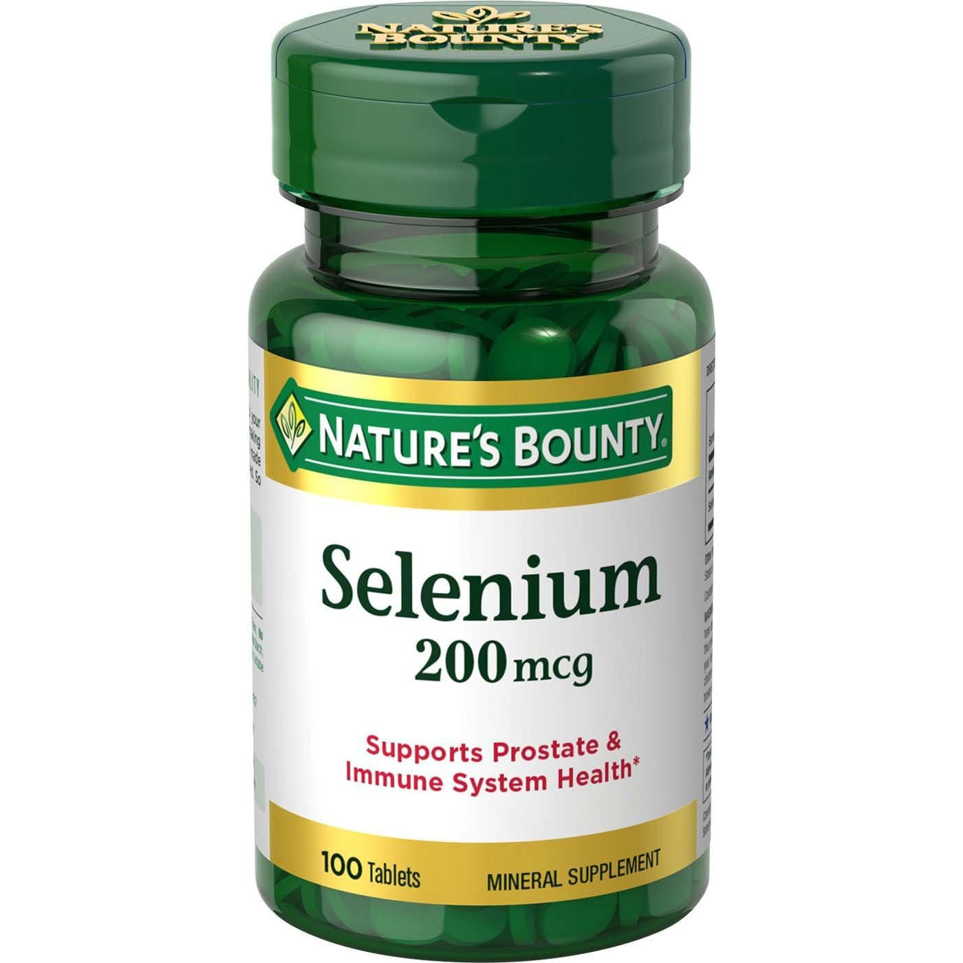 Nature's Bounty Selenium 200 mcg – 100 Vegetarian Tablets