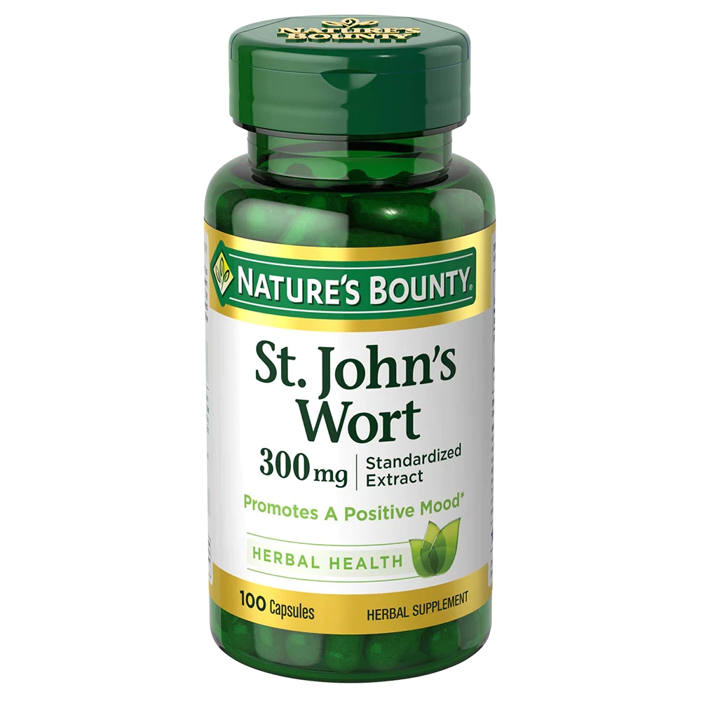 Nature's Bounty St. John's Wort 300 mg - 100 Capsules