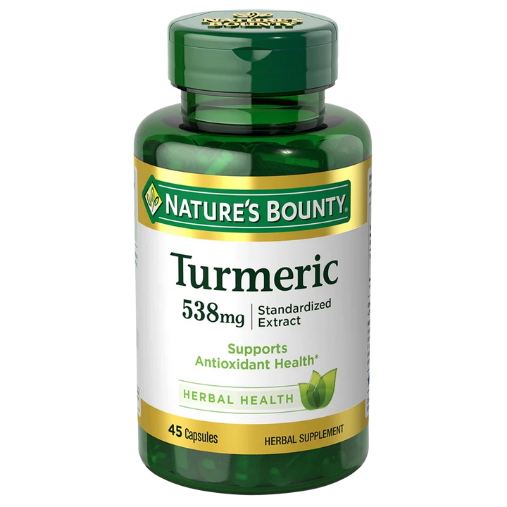 Nature's Bounty Turmeric 538 mg , 45 Capsules