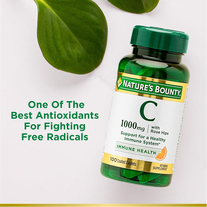 Nature's Bounty Vitamin C 1000mg 100 Caplets