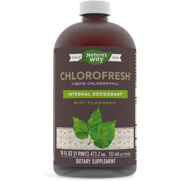 Nature's Way Chlorofresh Liquid Chlorophyll Mint flavor 480 ml