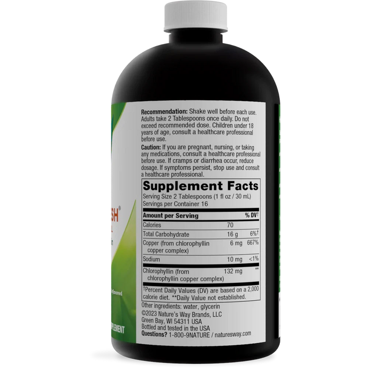 Nature's Way Chlorofresh Liquid Chlorophyll No flavor 480 ml